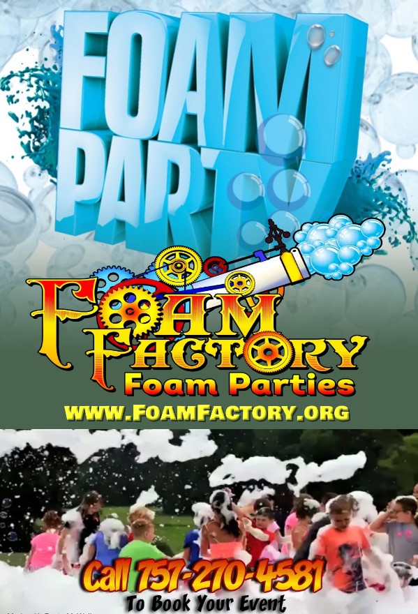 Foam Party poster 2021